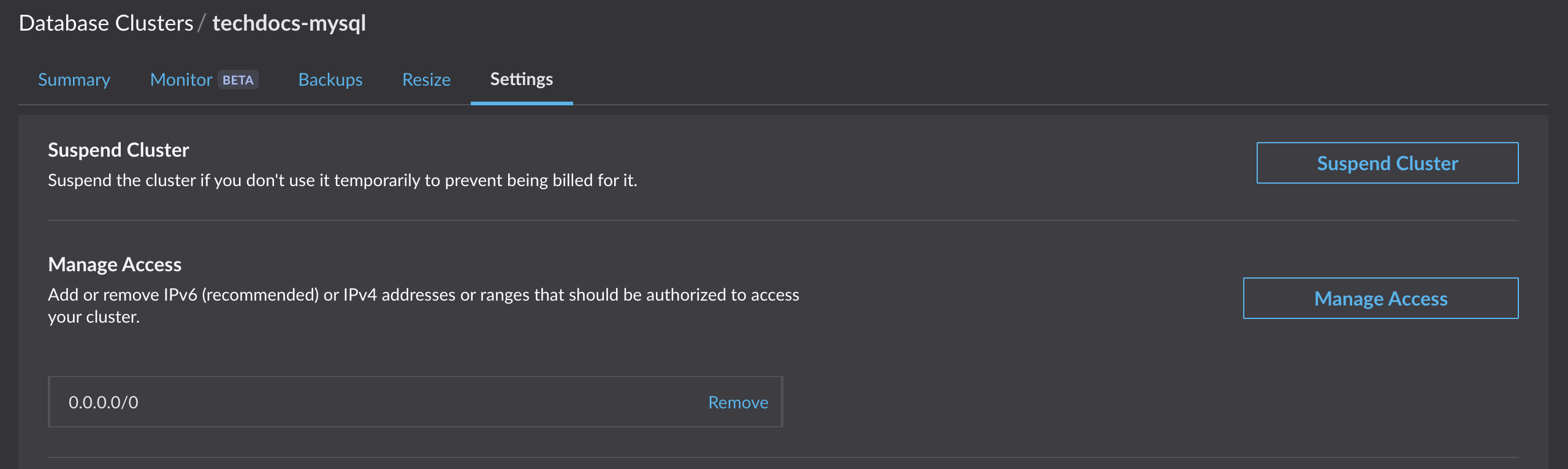 Linode MySQL Server Settings